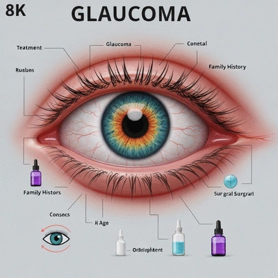 Glaukom Risikofaktoren und Behandlung