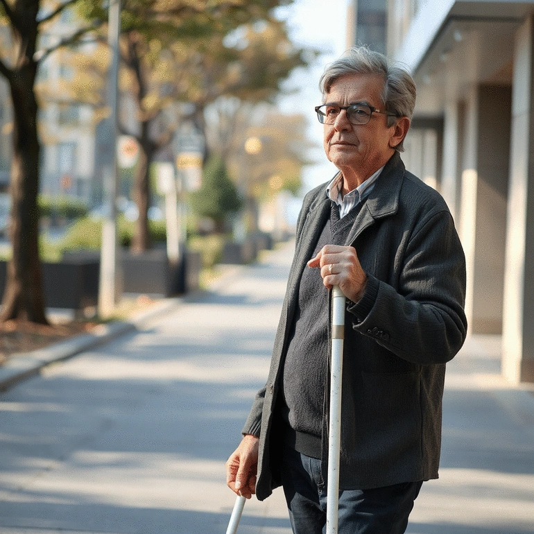 Sehbehinderung im Alltag bewältigen