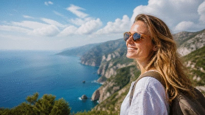 Lifestyle-Szene mit klarer Sicht nach der Behandlung