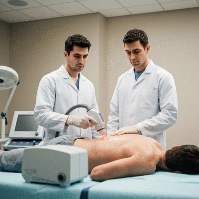 Lasertherapie Nutzung