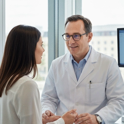 Patientenberatung zur Netzhautablösung