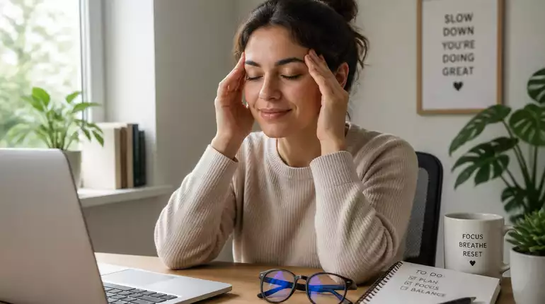 Stress und Bildschirmarbeit für die Augen