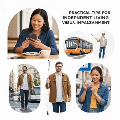 Praktische Tipps für ein selbstbestimmtes Leben mit Sehbehinderung
