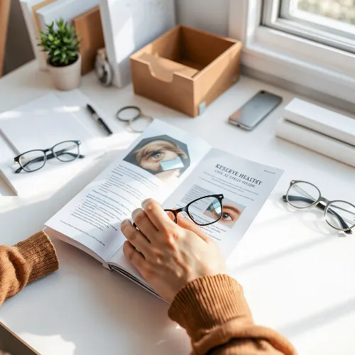 Practical patient guides for eye care